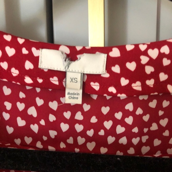 Joie Heart Blouse xs - Picture 3 of 3